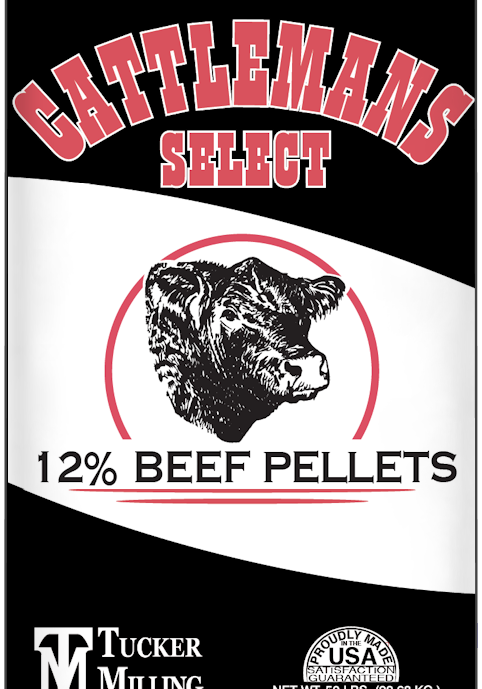 Tucker Milling 12% beef pellet